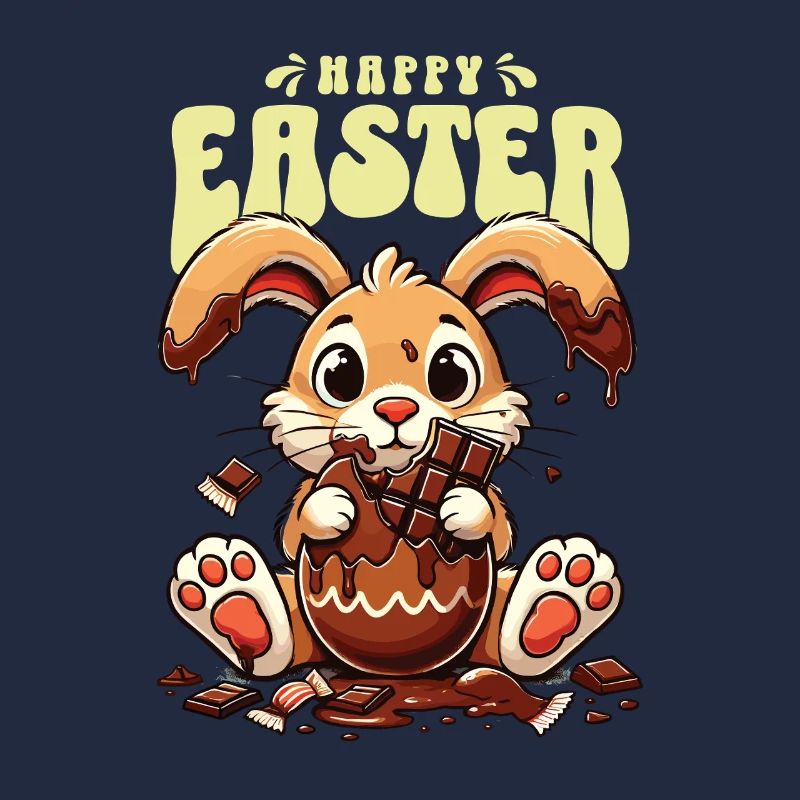 Dégustez du chocolat lapin de Pâques