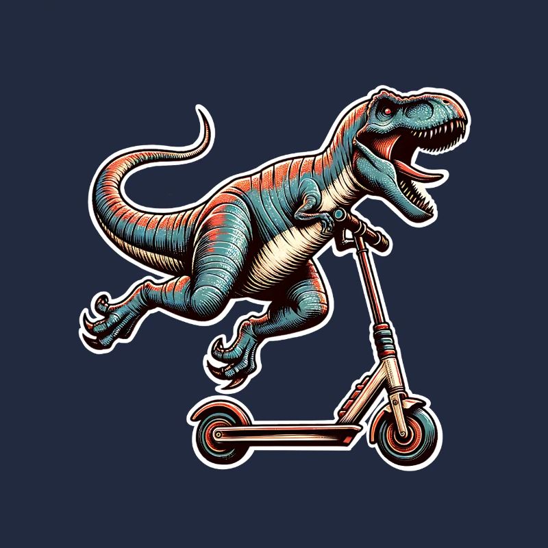 Kick Scooter E-Scooter E-Scooter T Rex Dino Scooter