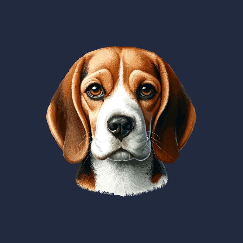 Visage de chien - Beagle
