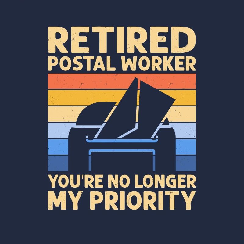 Retired Postal Worker Postal Worker Mailman