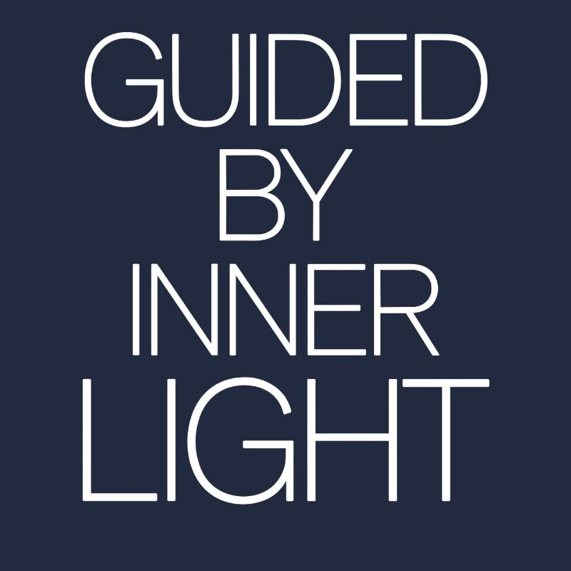 Guided by the inner light inspiring
