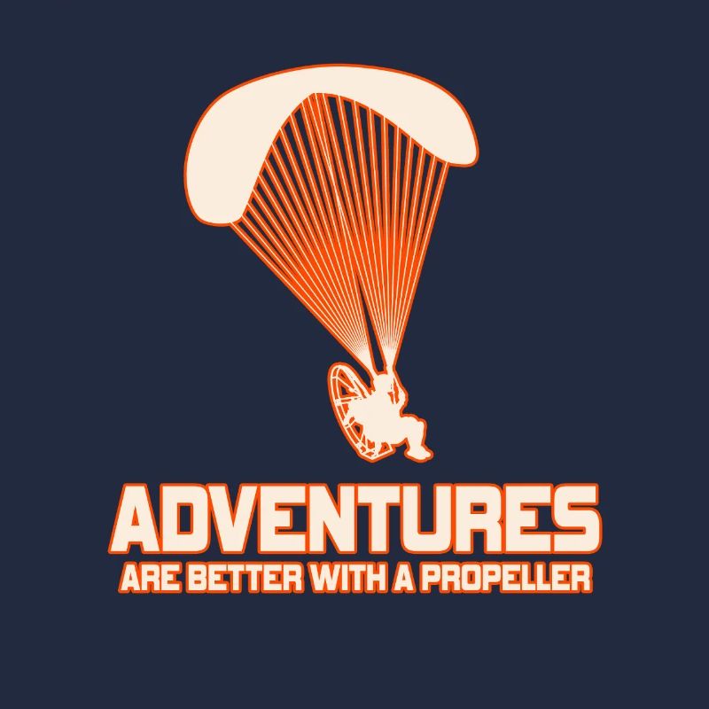 Abenteuer sind besser mit einem Propeller