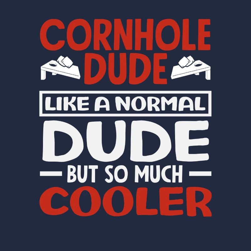 Cornhole Dude Cooler Cornhole Lover