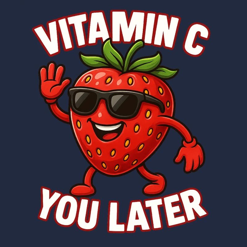 Fraise Vitamine C Fruit Drôle