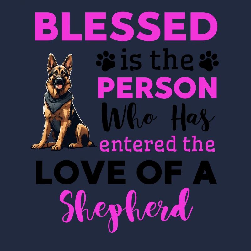 Lustiger Deutscher Schäferhund Spruch
