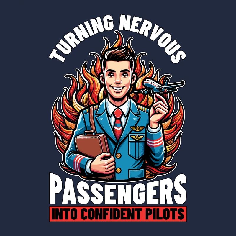 Flight Instructor Turning Nervous Flight Attendant