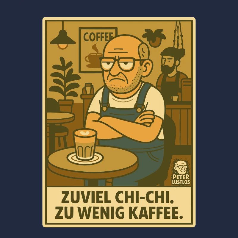 Peter apathique dans trop de chi-chi, trop peu de café