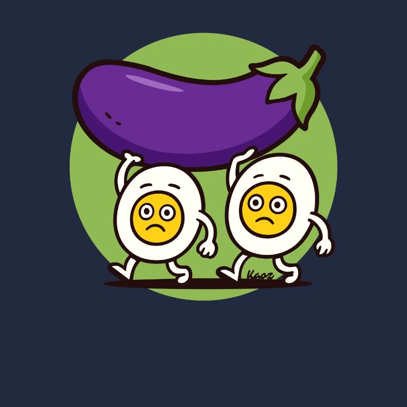 Hard-working eggs bear large eggplant