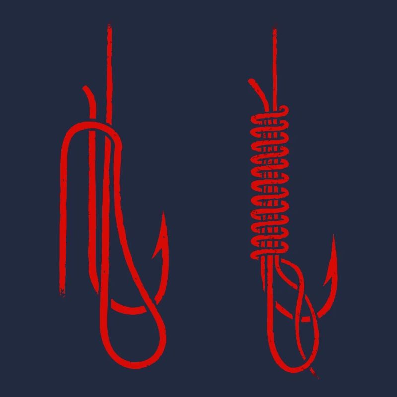Guide du nœud d’hameçon de pêche