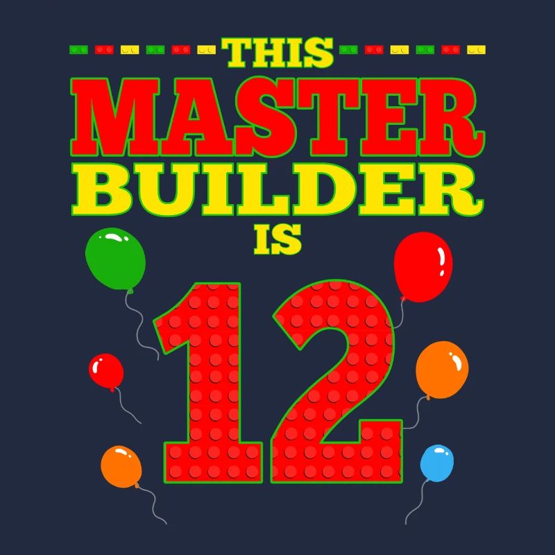 Master Builder 12 Years Old Block Building 12th