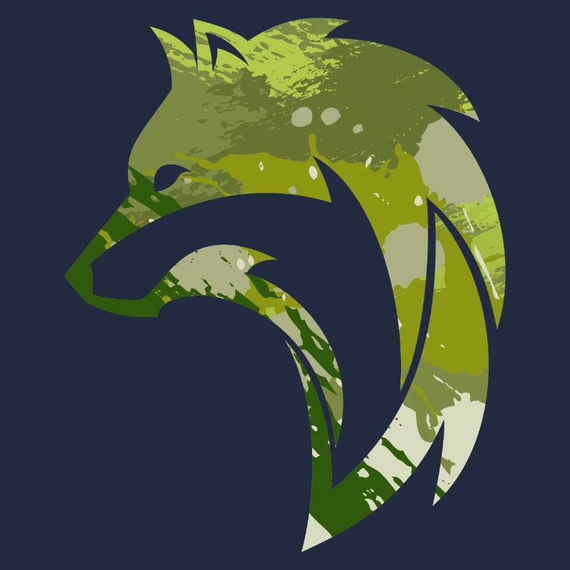 Wild Wolf Camouflage Pattern