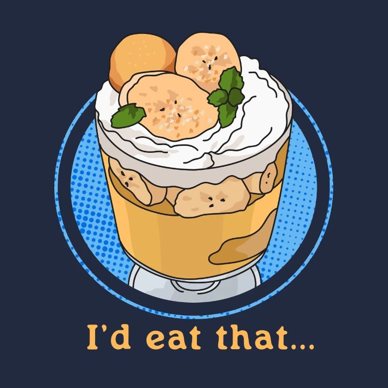 Bananen Pudding Bananenpudding Geschenk
