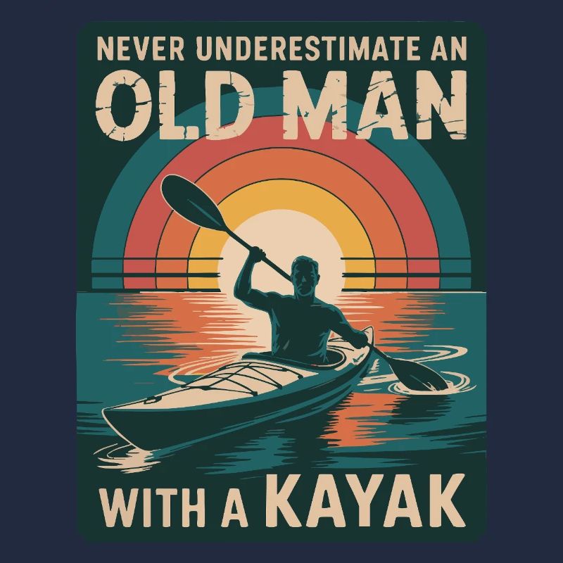Never Underestimate an Old Man with a Kayak