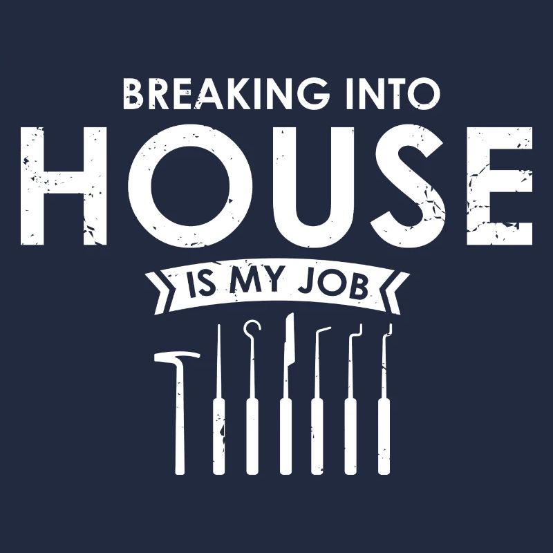 Burglar Locksmith Locking Technician Design