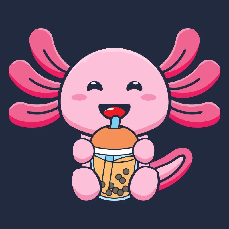 Bubble Tea Axolotl