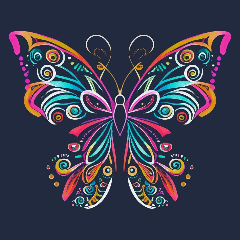 BUNTER SCHMETTERLING