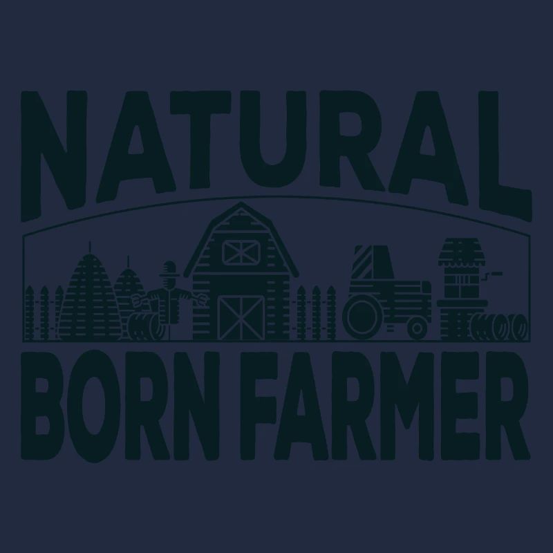 Bauer Landwirtschaft Natural born farmer