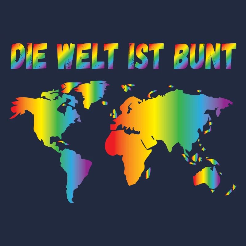 Rainbow Regenbogen Pride Homosexual Kleidung Mann