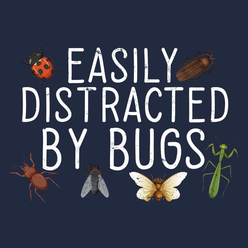 Entomologist Bug Science Easily Distracted By Bugs