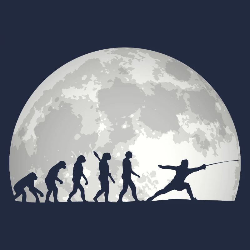 Fechten Evolution Vintage Fencer