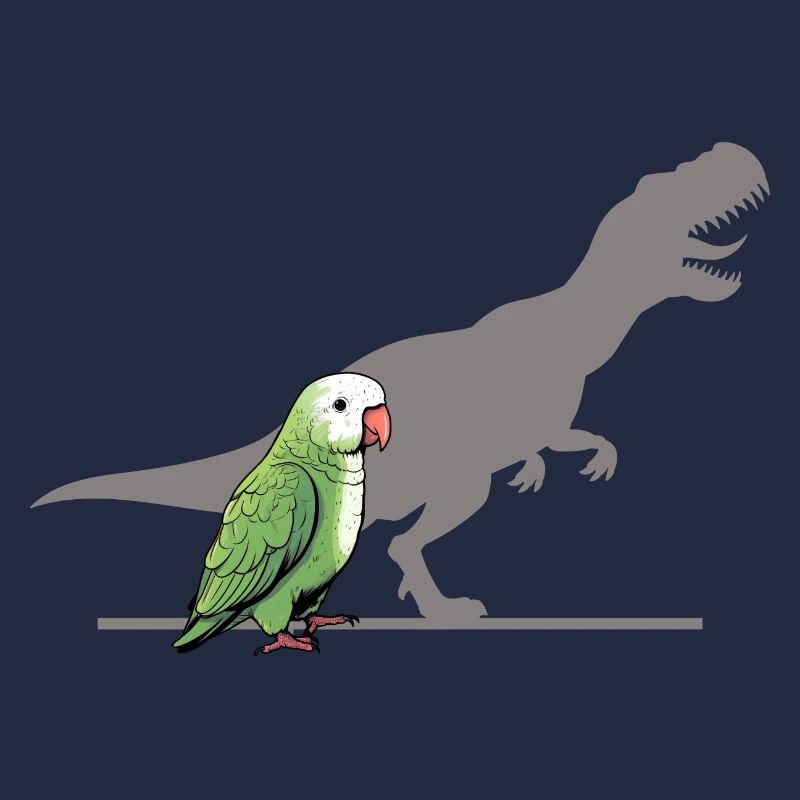 T-Rex shadow parrot