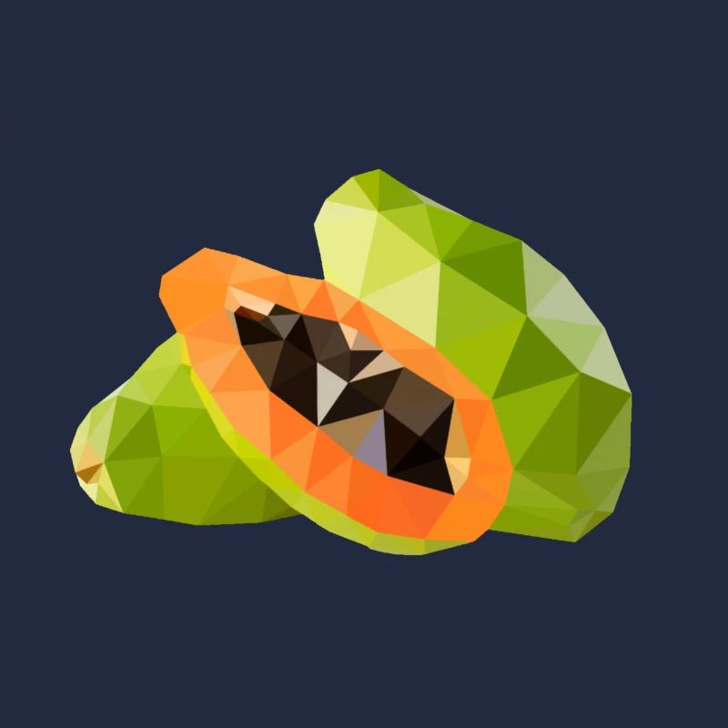 Papaye low poly