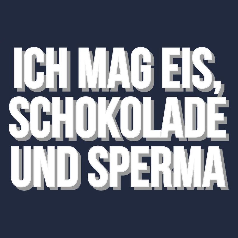 Eis Schokolade Sperma