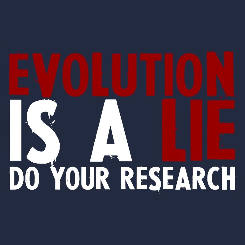 L’évolution est un mensonge, faites vos recherches