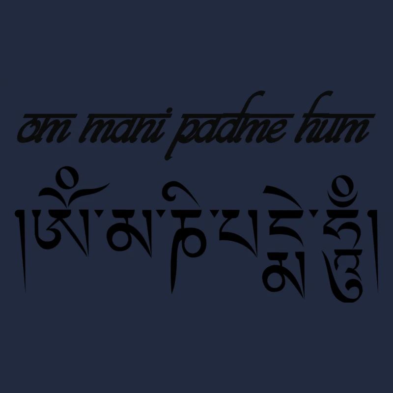 Om mani padme hum mantra