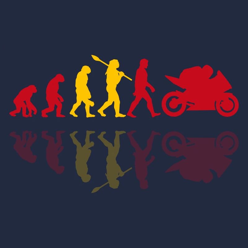 Motorcycle Evolution Vintage Shadow Spain Biker