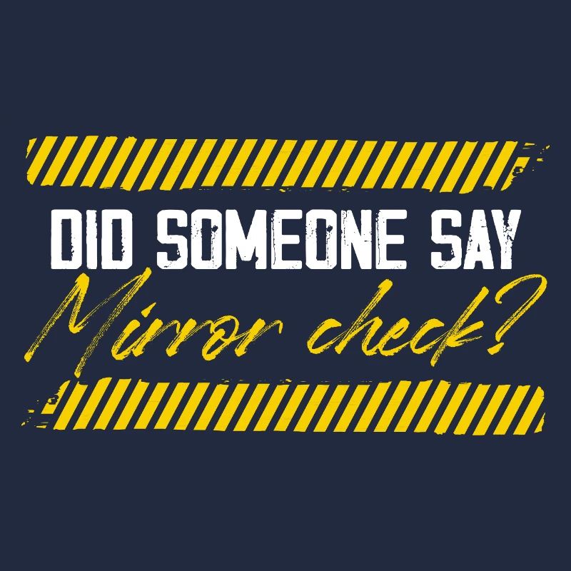 Mirror Check Bold Graphic Design