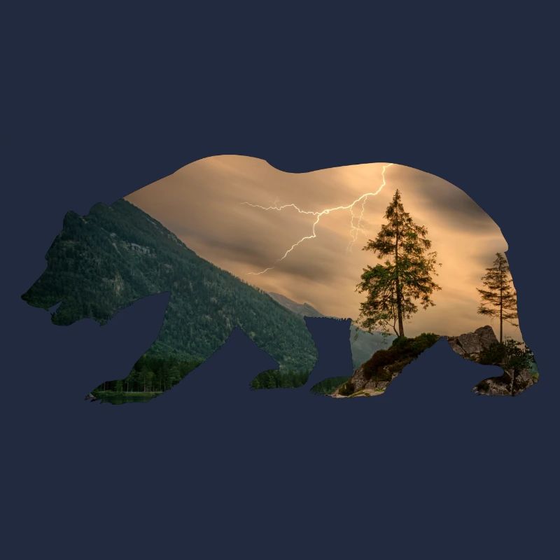 Bär Wald Natur - Geschenk