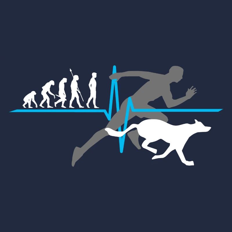 Canicross Herzlinie Joggen Evolution Hund
