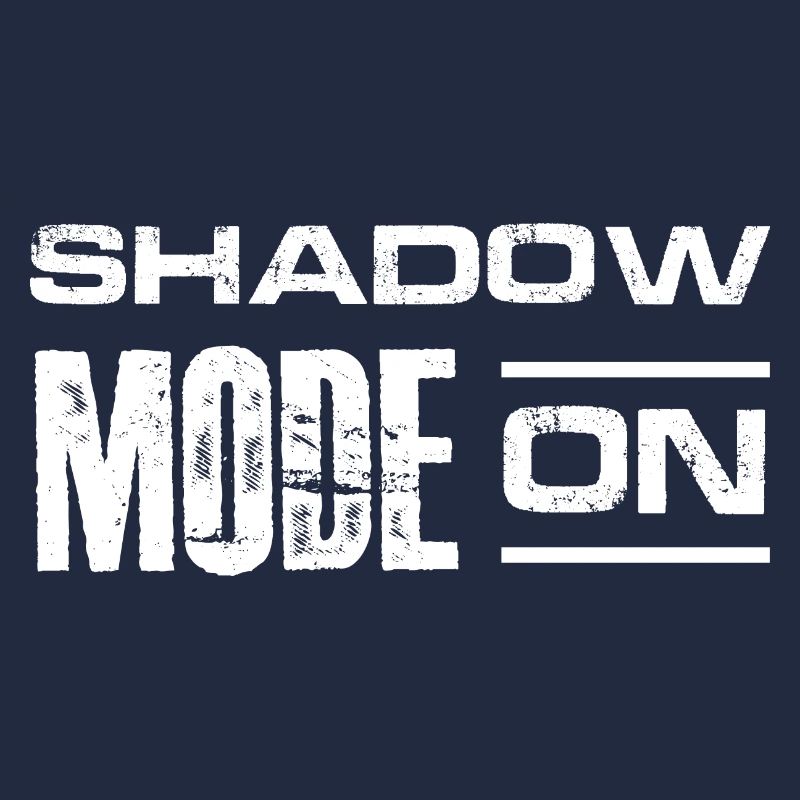 shadow mode on Design for a backstage worker