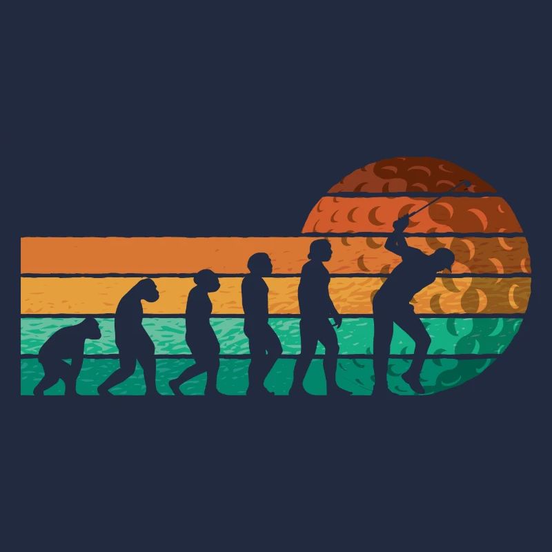 Évolution du golf du singe aux hommes BBall Lovers
