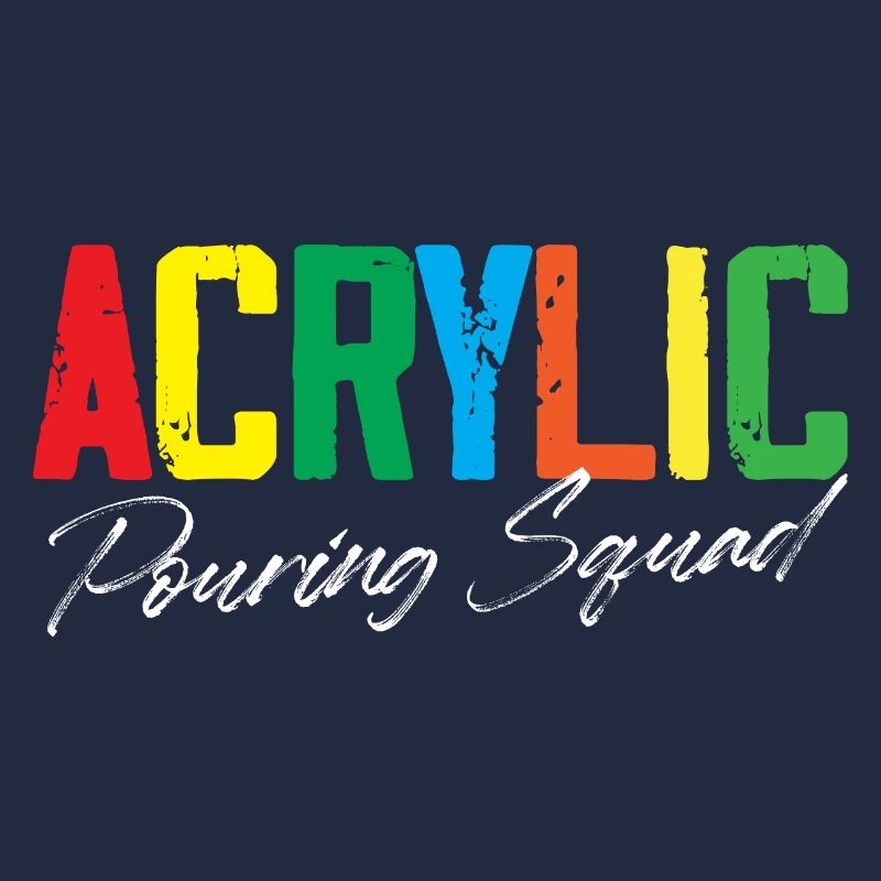 Équipe de coulée d’acrylique