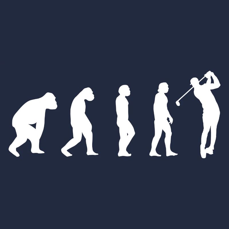 Golfschläger Golf Evolution Golfball Golfer Sport