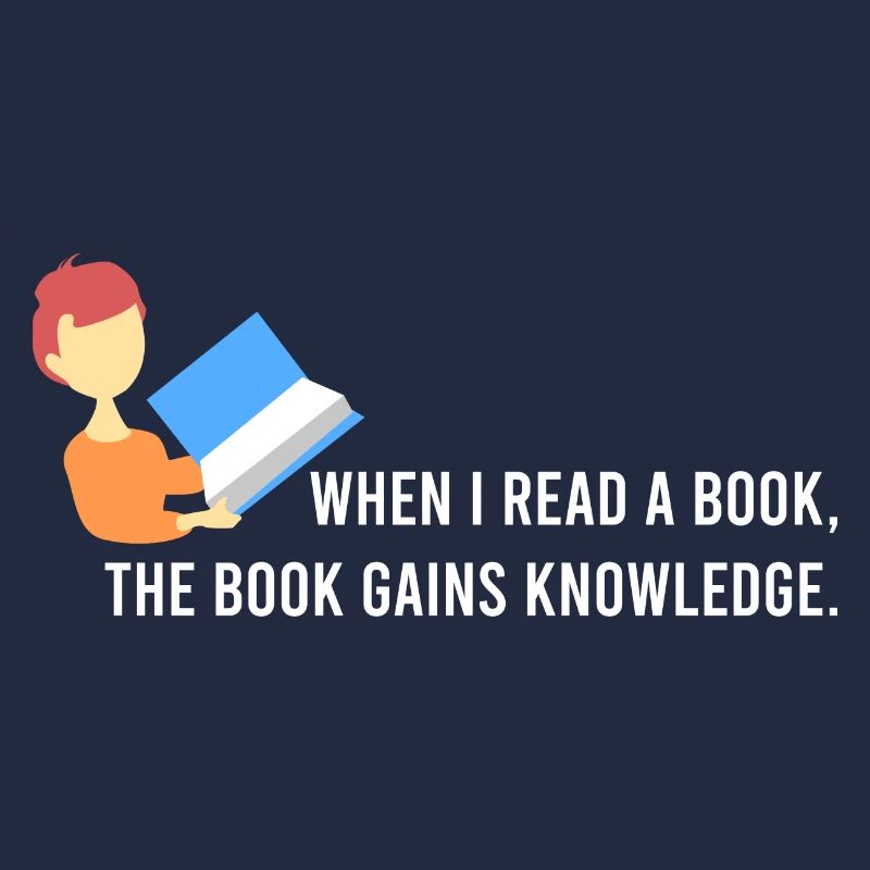 Wenn ich ein Buch lese