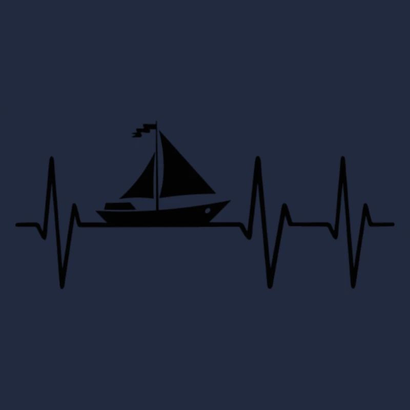 Segelboot Heartbeat Segelboot Segelboot