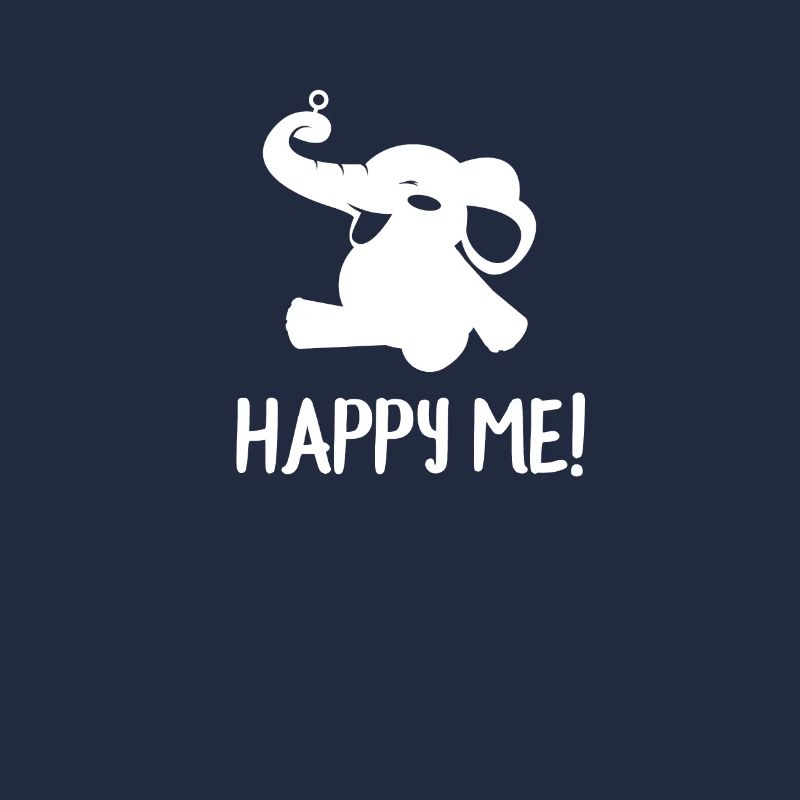 Éléphant - éléphant heureux moi!