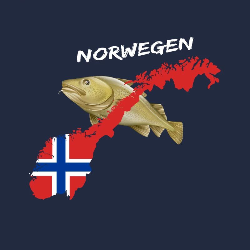 norway cod card cod hunter gift