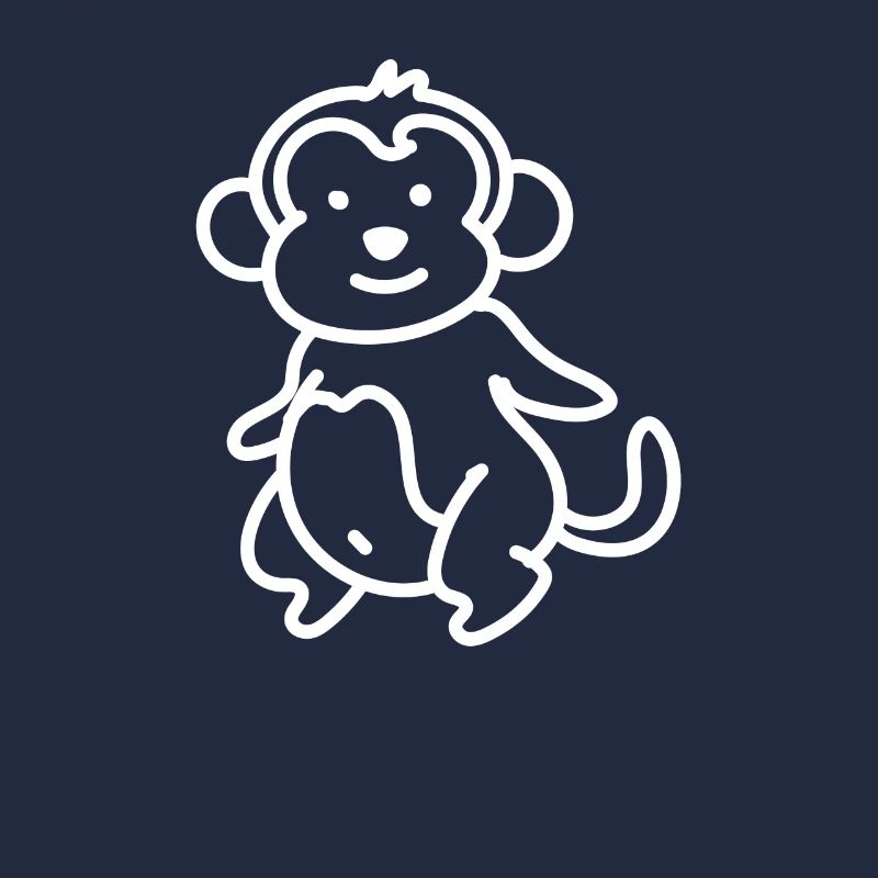 Affe Äffchen Süß Niedlich Geschenk Geschenkidee