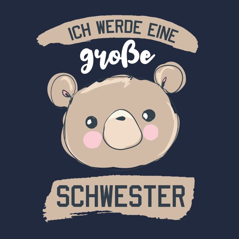 Ich werde große Schwester, Teddybär, Geburt