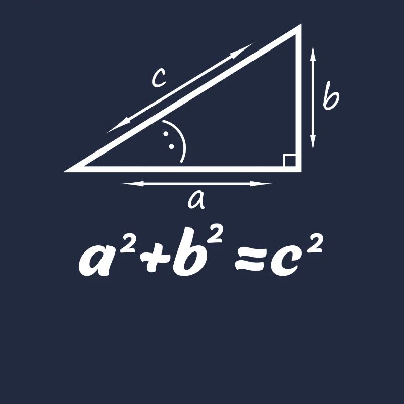 Cadeau de théorème de Pythagore pour un nerd de professeur de mathématiques