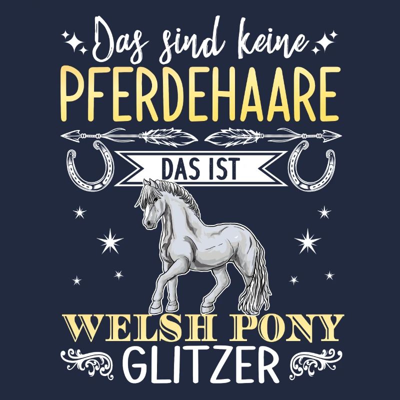 Ce ne sont pas des poils de cheval, c’est Welsh Pony Glit
