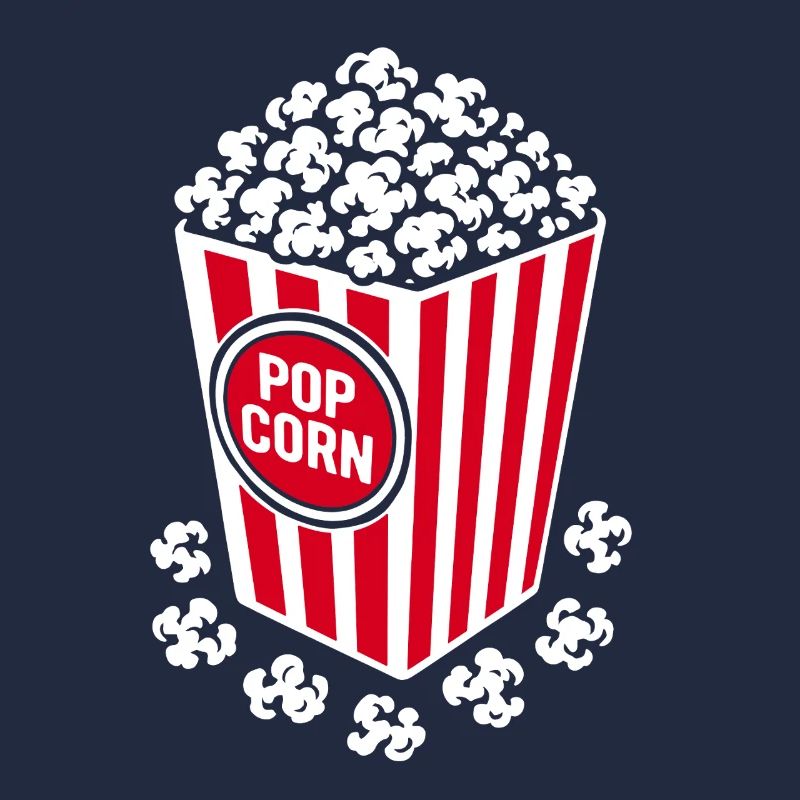 Frisches Popcorn - knusprig, lecker - Geschenk