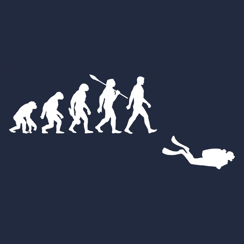 Evolution Tauchen Taucher