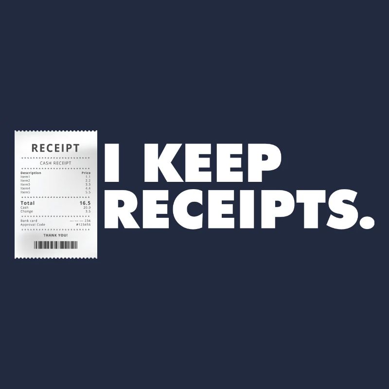 Funny Liar Catchphrase I Keep Receipts Meme