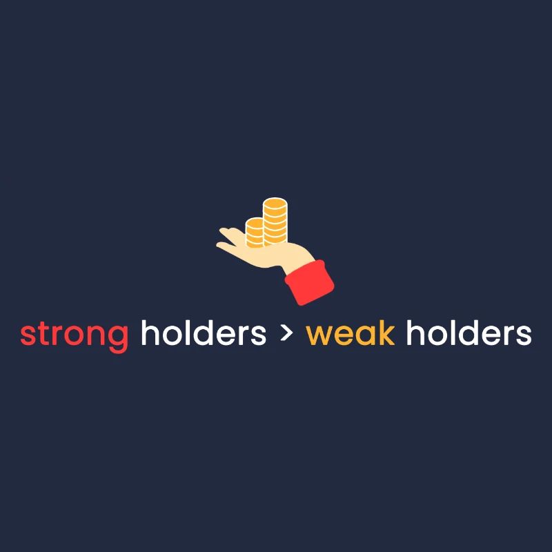 strong holders > weak holders