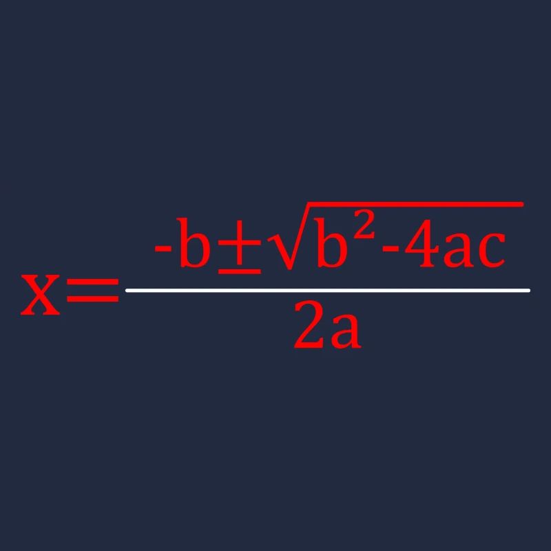 Quadratic Formula for Math class 2